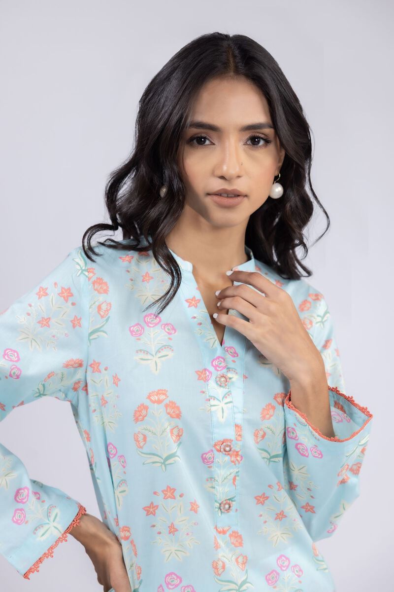 Printed | Cambric | Kurta | USD 10.00