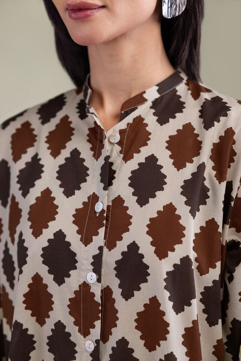 Printed | Cambric | Long Cambric Kurta | USD 30.00