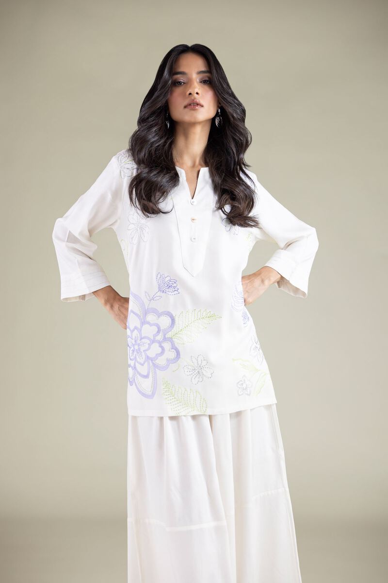 Embroidered | Viscose | Tunic | USD 35.00