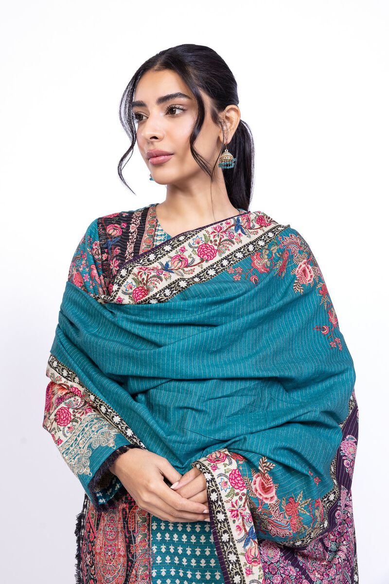 Printed | Textured Cotton | Dupatta | USD 8.50