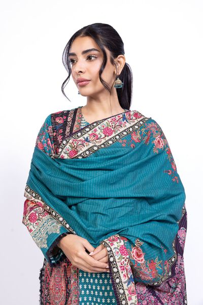 Printed | Textured Cotton | Dupatta | USD 5.10