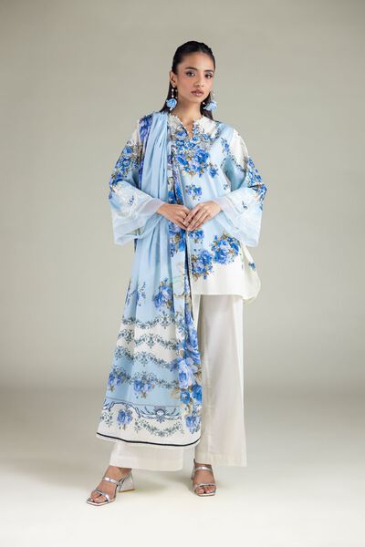 Embroidered | Cambric | Pants | USD 25.00