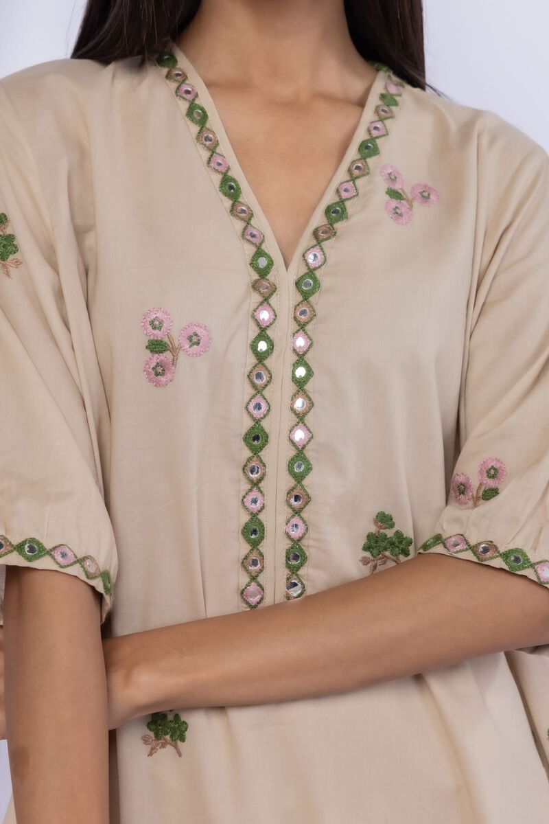 Embroidered | Cambric | Kurta | USD 17.50