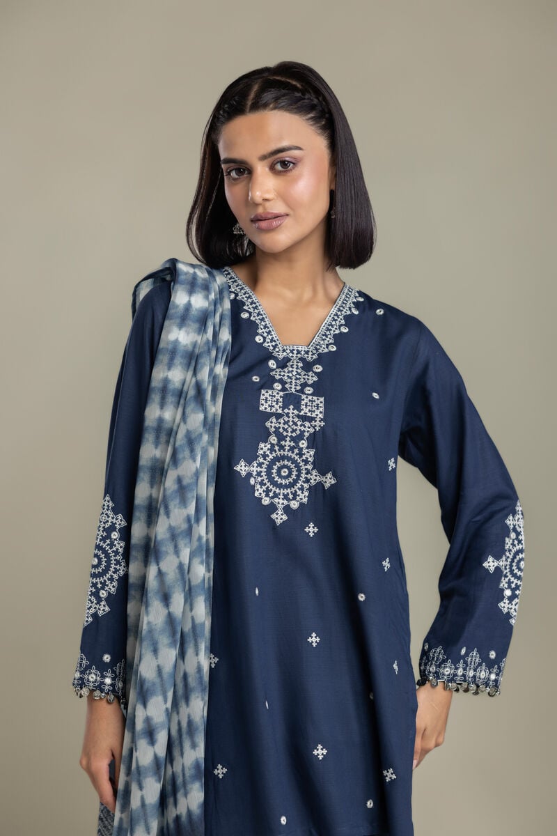 Embroidered | Raw Silk | Silk Tailored 3-Piece | USD 105.00