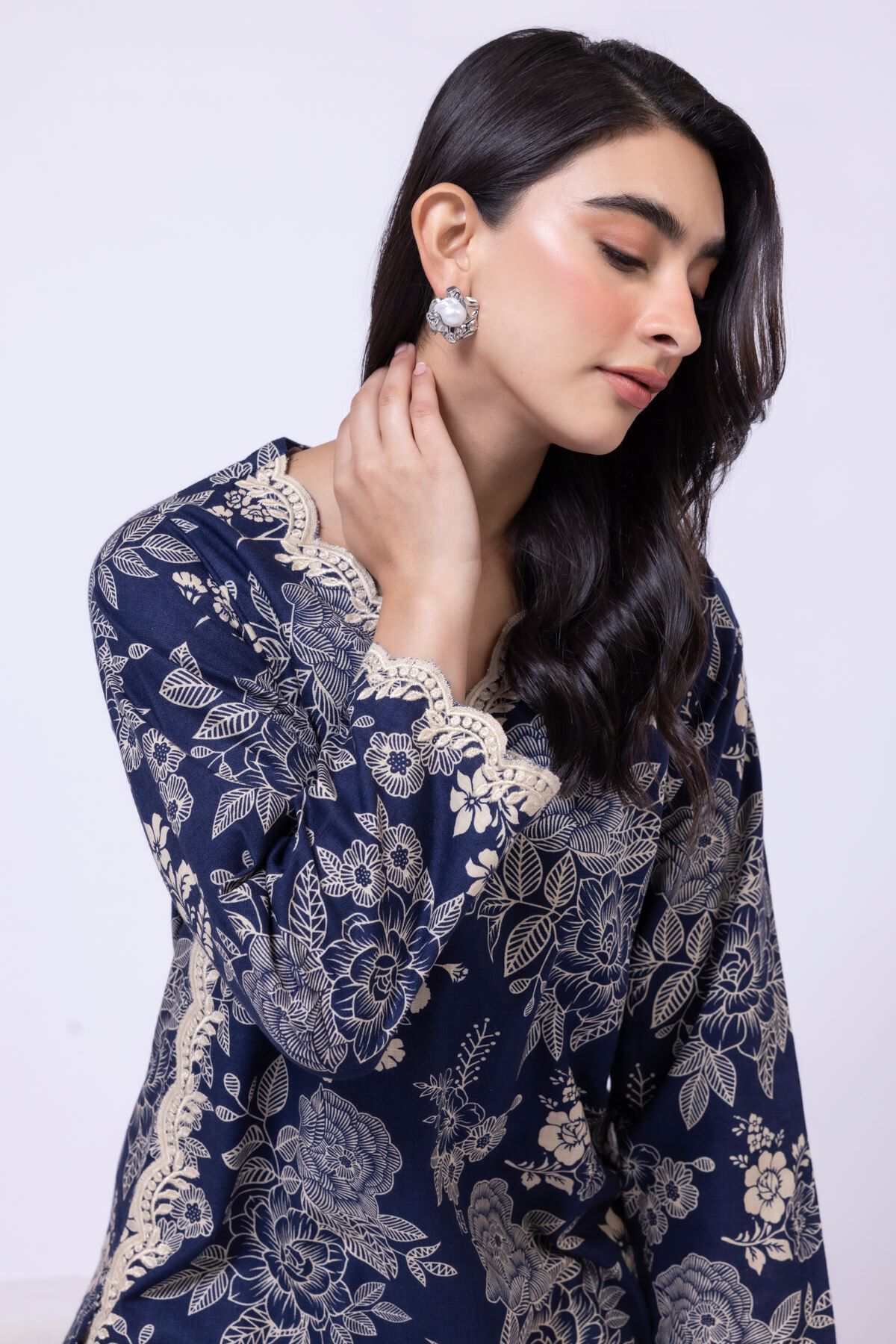 Buy Kurta | 0.0 N/A | 25-09-11E14-03TB-VG_MULTI | Khaadi United States