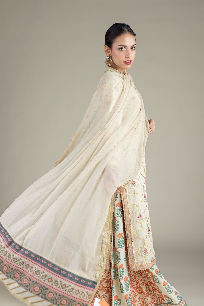 Embroidered | Chiffon | Dupatta | USD 33.00