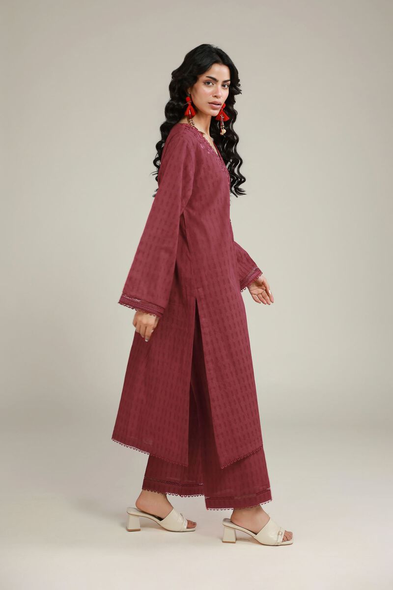 Embroidered | Dobby | Dobby Tailored Set | USD 55.00