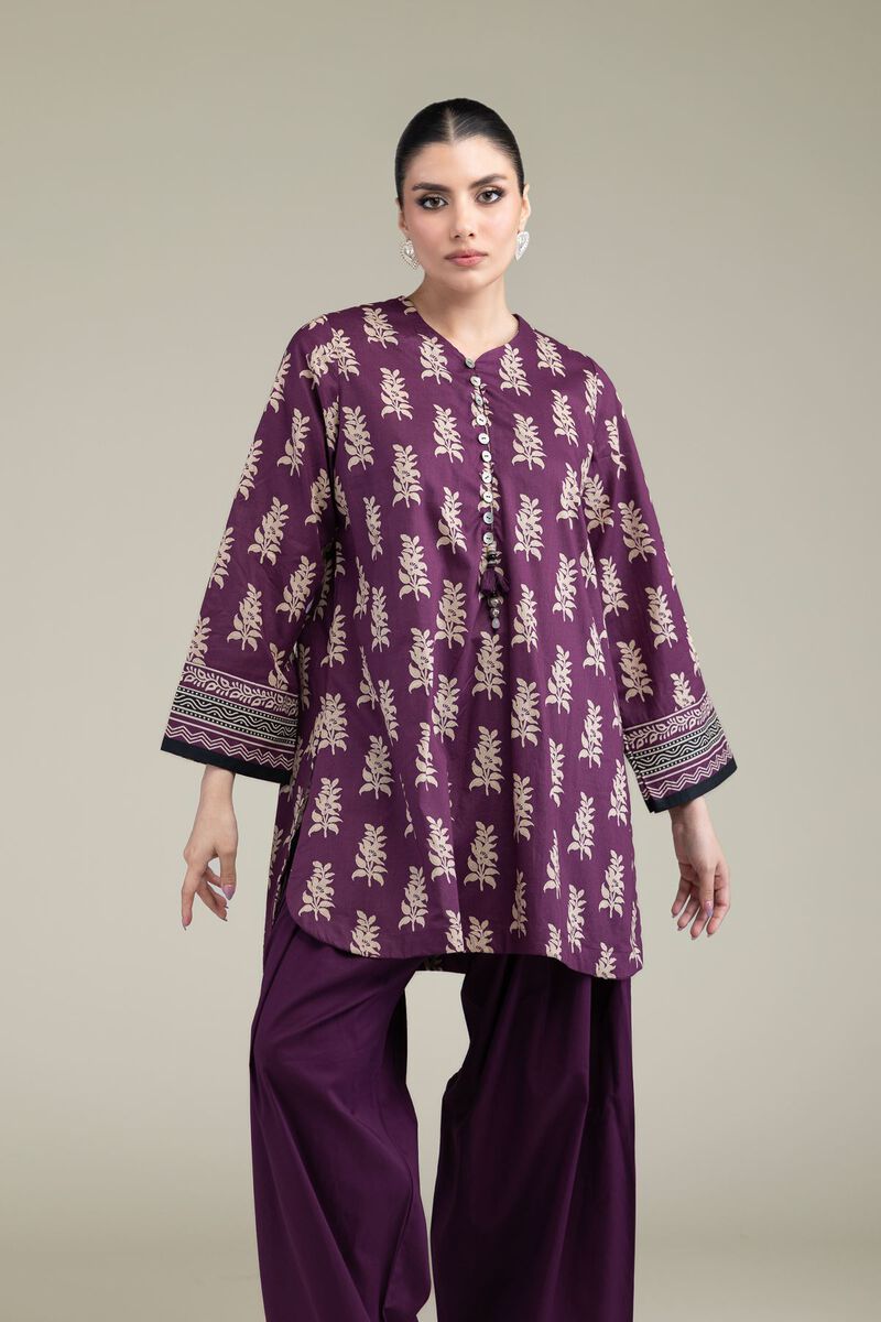 Printed | Cambric | Short Cambric Kurta | USD 30.00