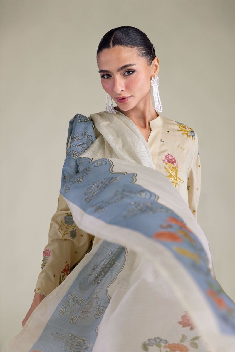 Embroidered | Polyester Silk | Polyester Silk Dupatta | USD 30.00