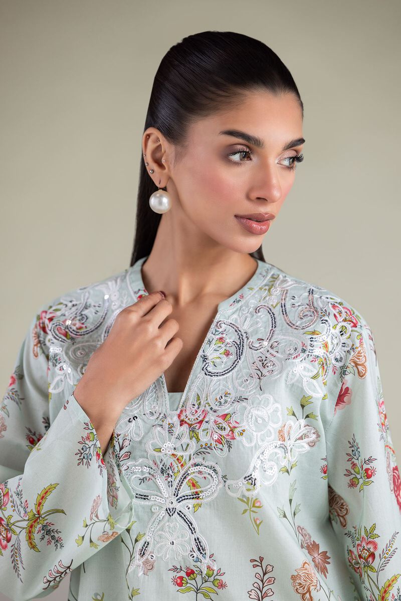 Embroidered | Cambric | Tunic | USD 35.00