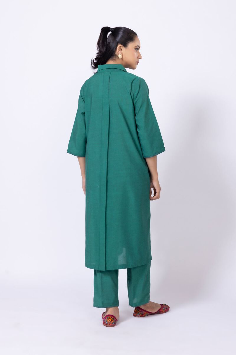 Dyed | Chambray | Kurta | USD 9.00