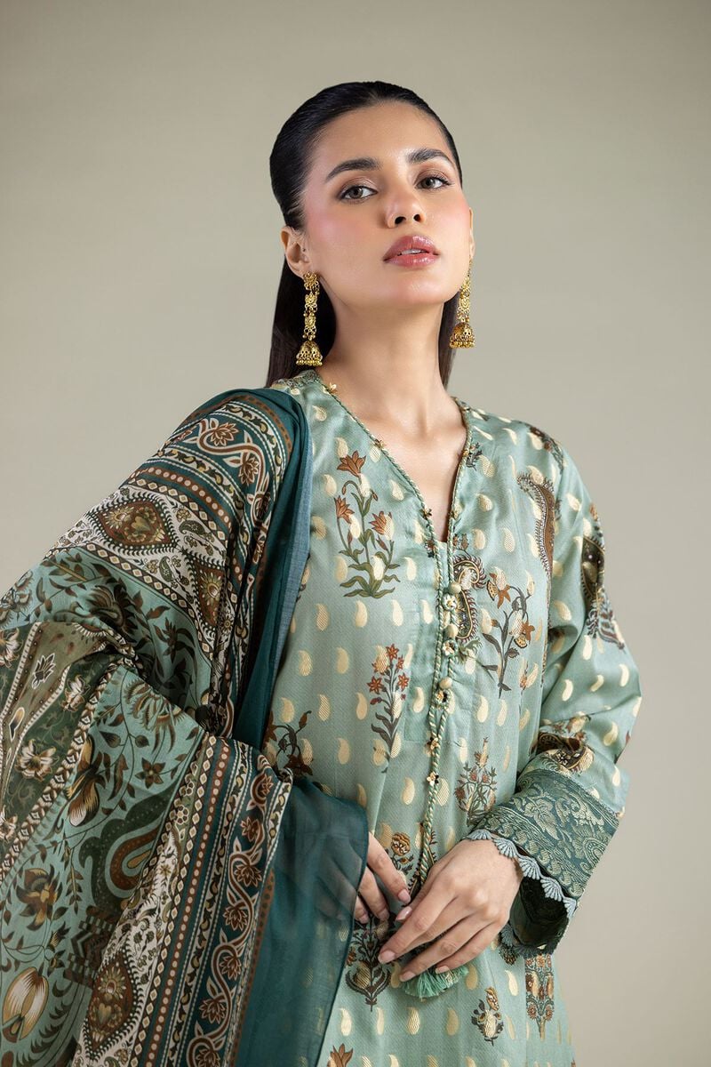 Printed | Jacquard | Tailored Jacquard 3-Piece | USD 65.00