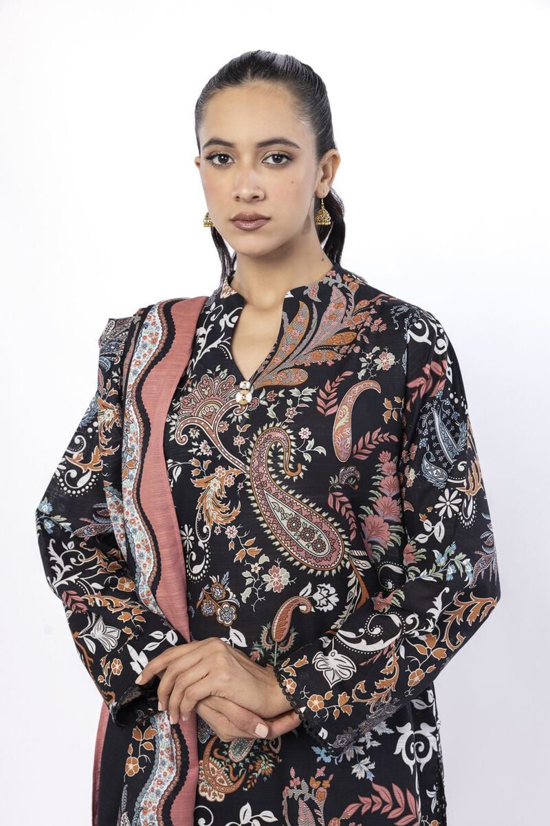 Embroidered | Light Khaddar | Tailored 3 Piece | USD 50.00