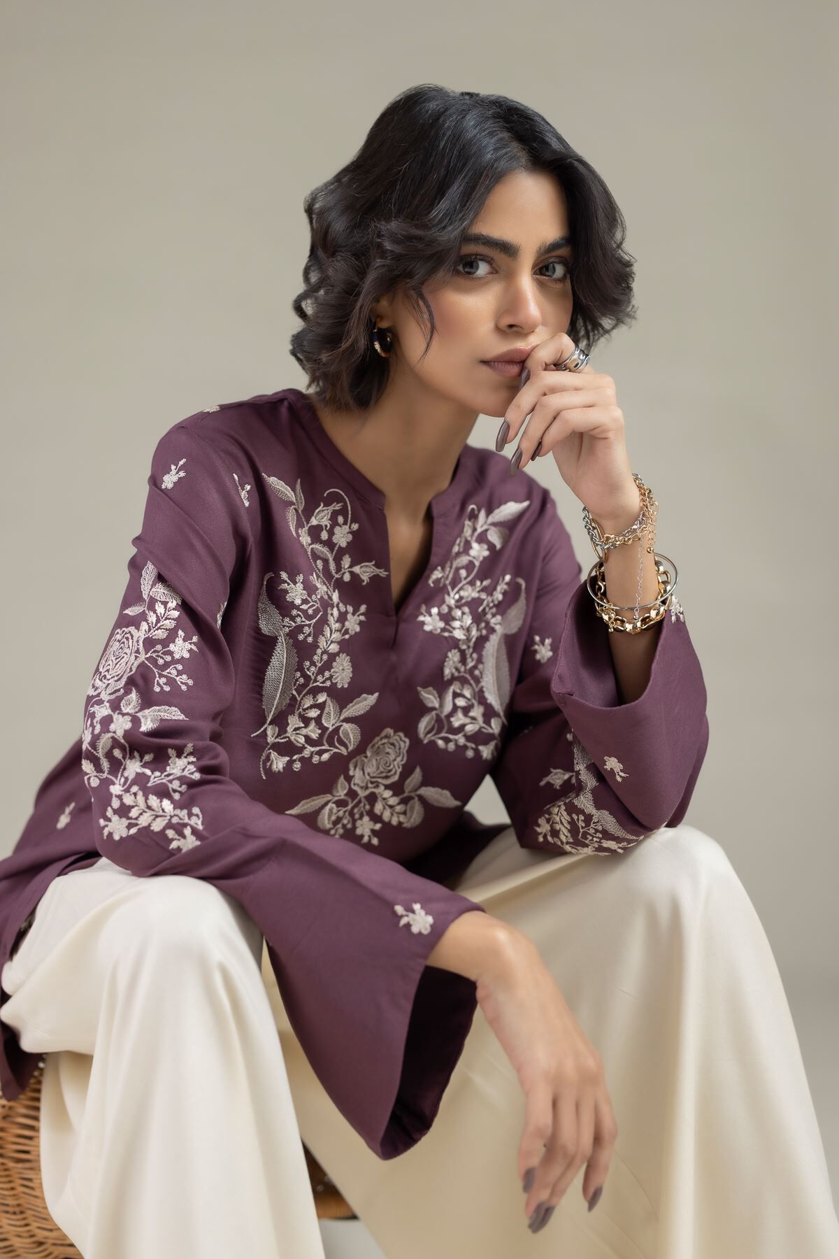 Buy Tunic | 0.0 N/A | 25-09-10W3-04TA-VG_MULTI | Khaadi United States
