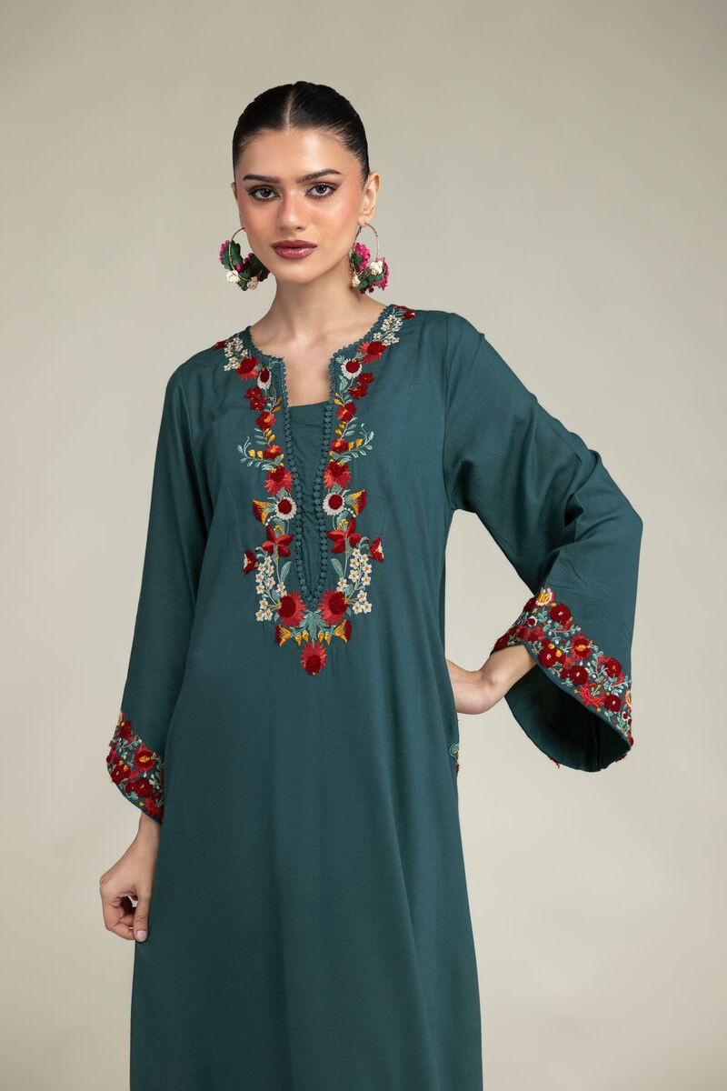 Embroidered | Raw Silk | Raw Silk Kurta | USD 55.00