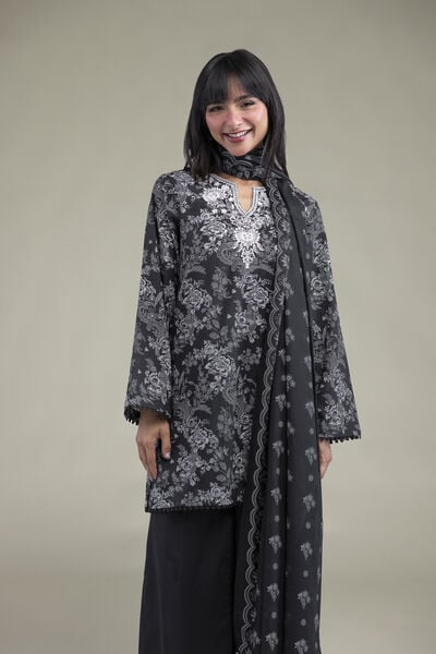 Embroidered | Lawn | Lawn 3-Piece Tailored | USD 70.00