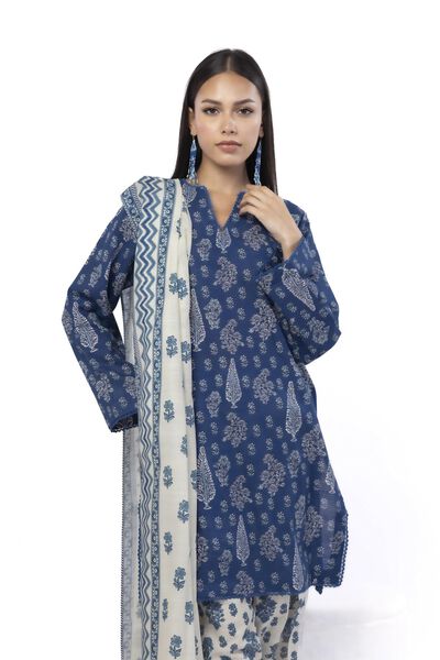 Printed | Khaddar | Tailored 3 Piece | USD 22.50