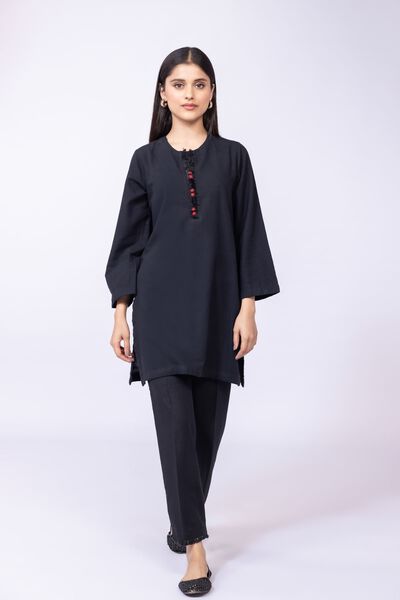 Dyed | Khaddar | Kurta | USD 7.20
