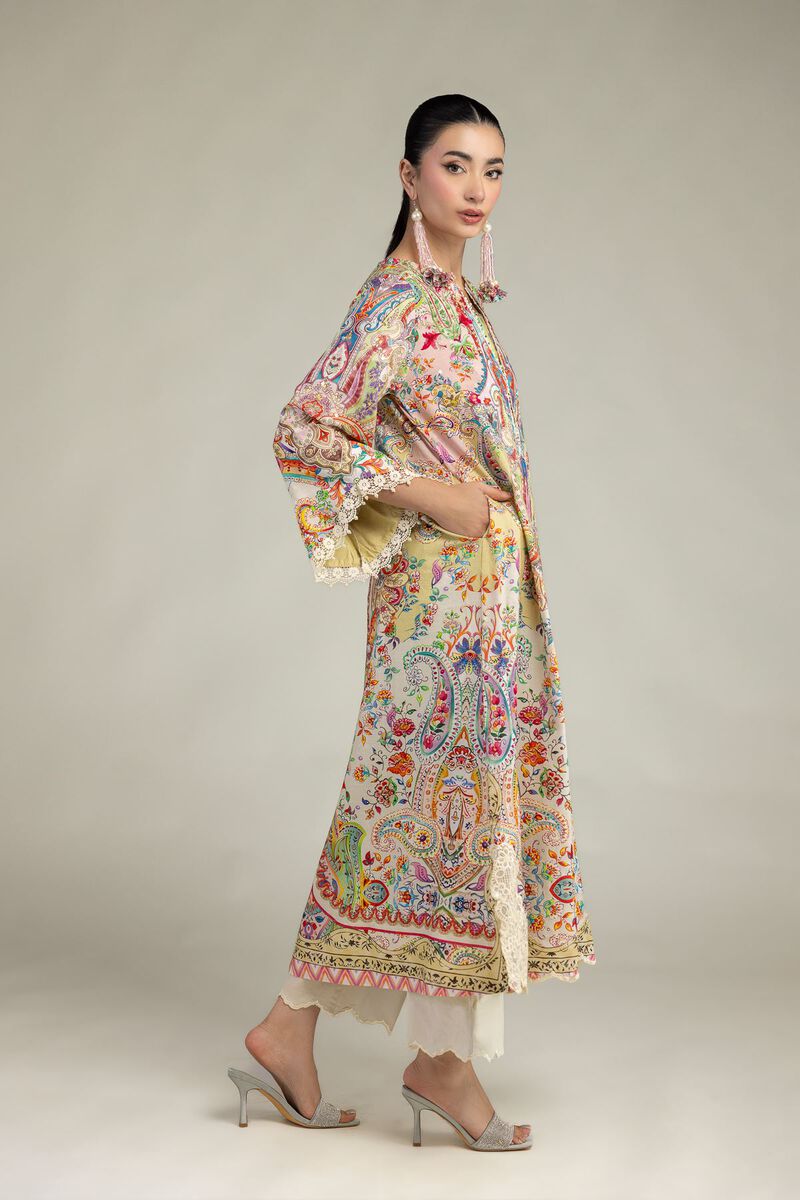 Embroidered | Raw Silk | Raw Silk Pants | USD 30.00