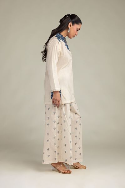 Embroidered | Cambric | Floral Cambric Shalwar | USD 30.00