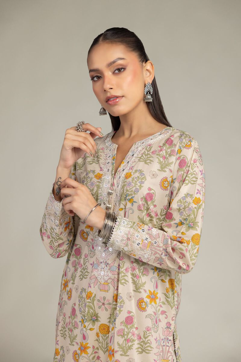 Embroidered | Cotton Viscose | Cotton Viscose Kurta | USD 45.00
