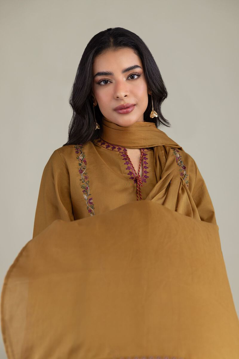 Embroidered | Lawn | Floral Lawn Dupatta | USD 30.00