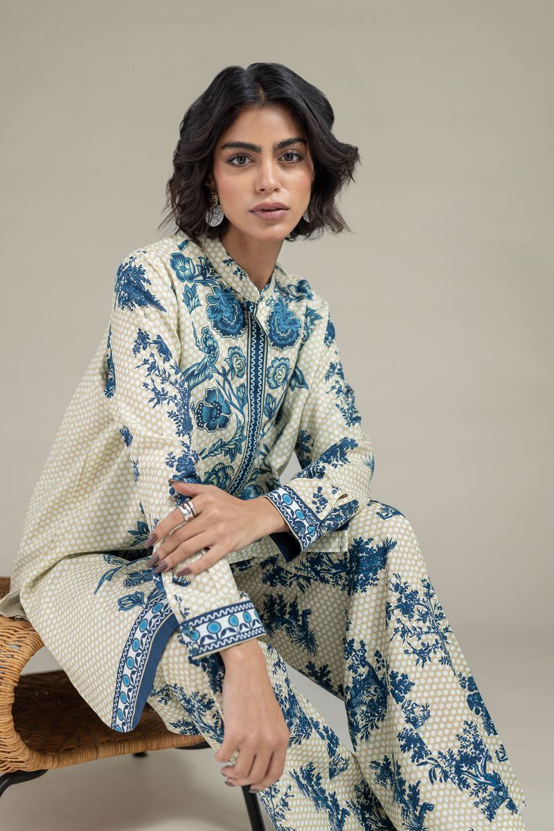 Printed | Raw Silk | Kurta | USD 30.00