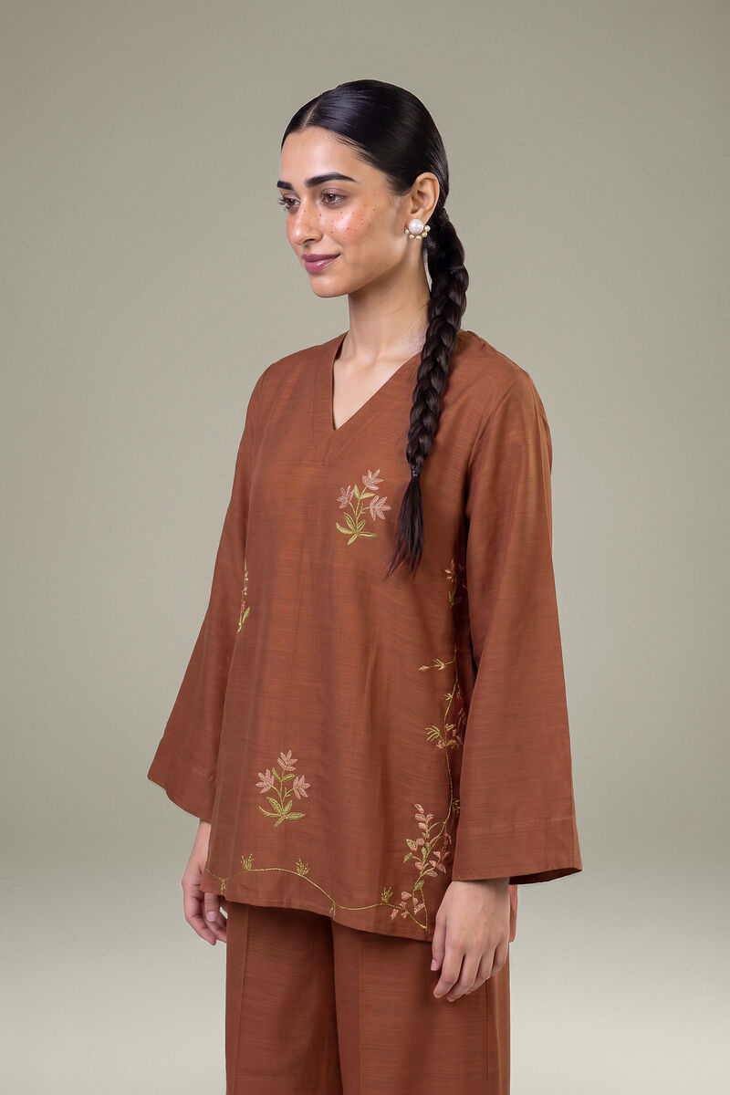 Embroidered | Light Khaddar | Short Embroidered Kurta | USD 35.00
