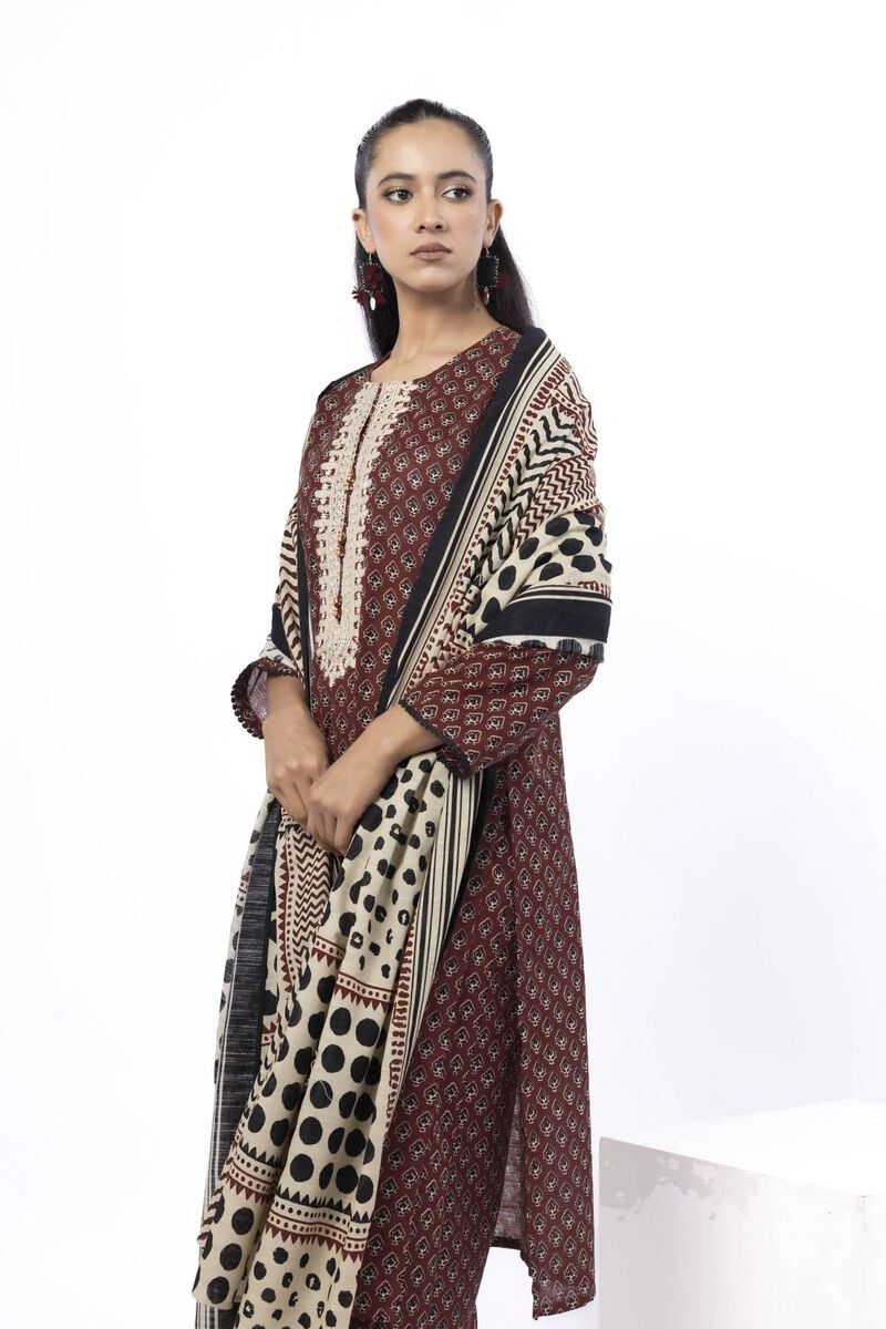 Embroidered | Light Khaddar | Tailored 3 Piece | USD 45.00