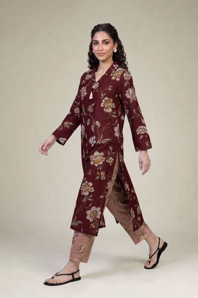 Printed | Light Khaddar | Floral Khaddar Pants | USD 30.00
