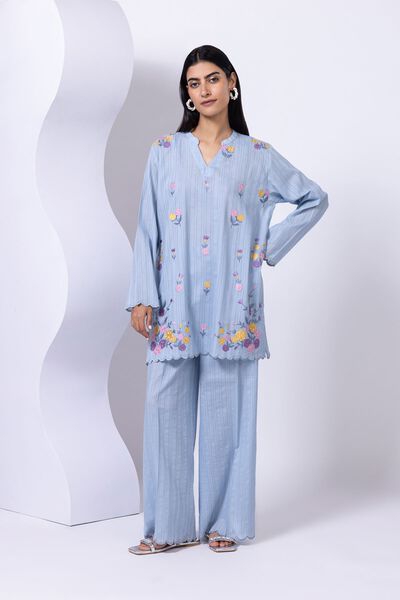 Embroidered | Leno | Kurta | USD 17.50