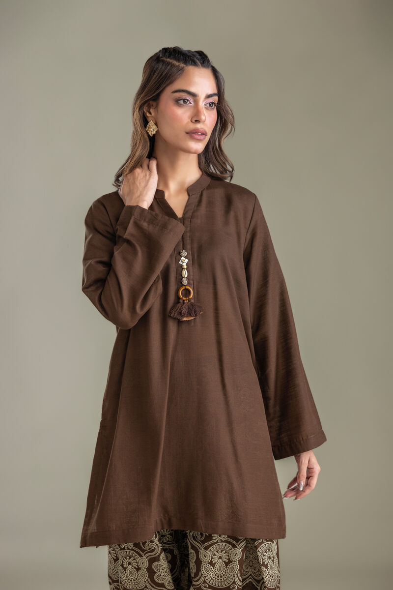 Printed | Light Khaddar | Solid Khaddar Kurta | USD 35.00