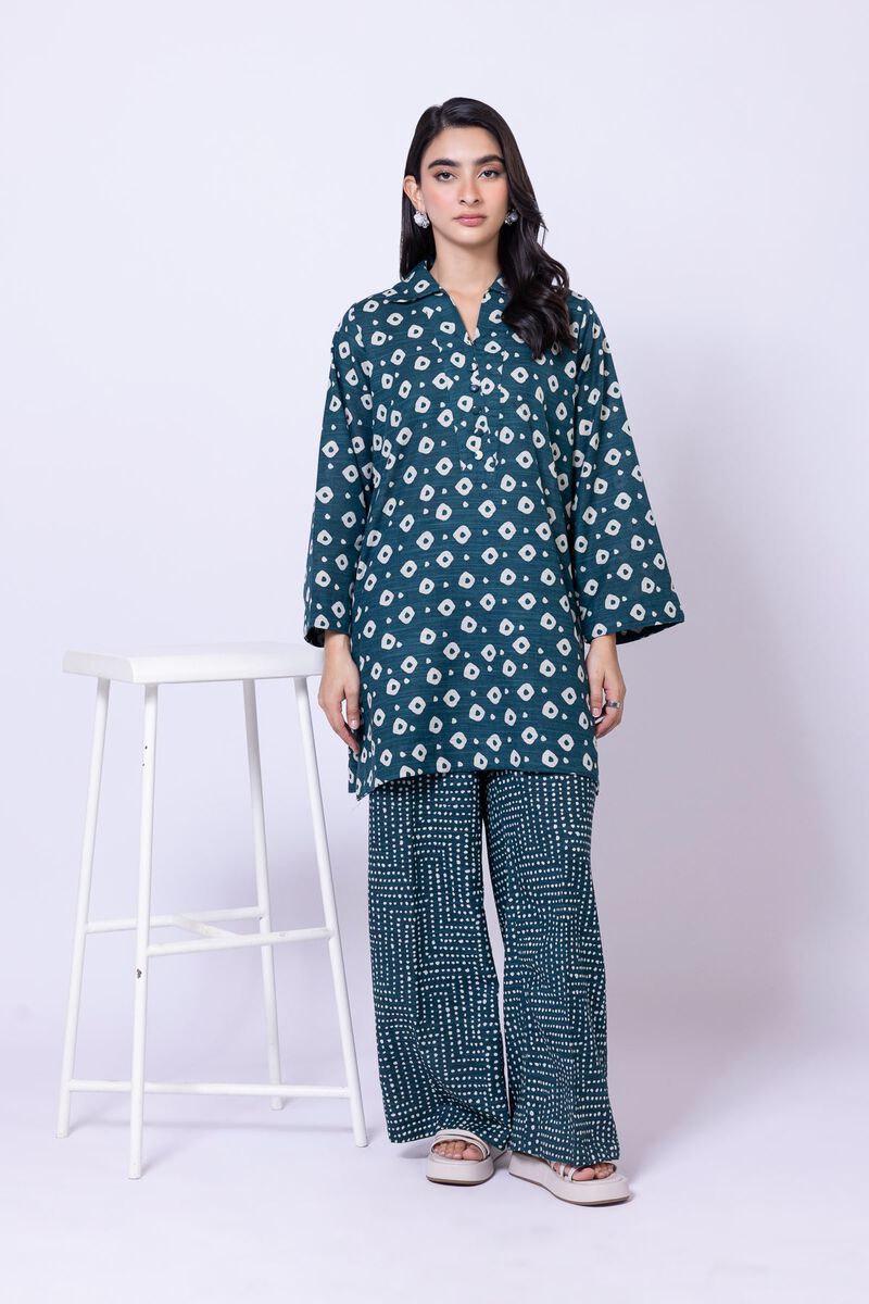 Printed | Khaddar | Pants | USD 15.00