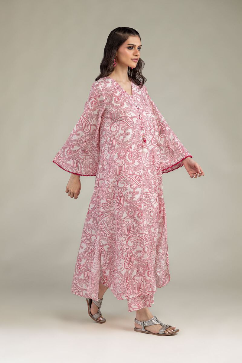 Printed | Cambric | Pink Cambric Pants | USD 18.00