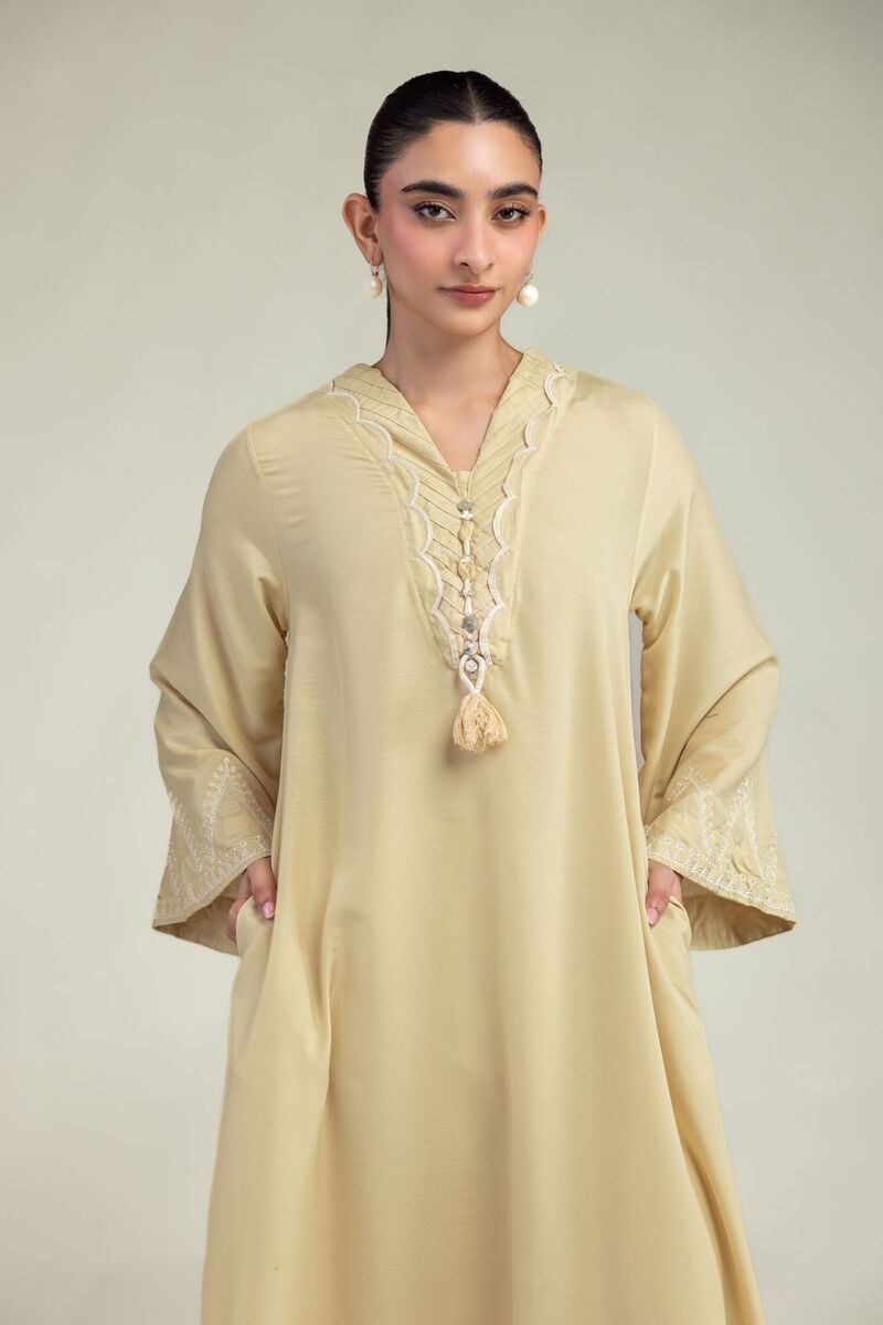 Embroidered | Arabic Lawn | Long Lawn Kurta | USD 35.00
