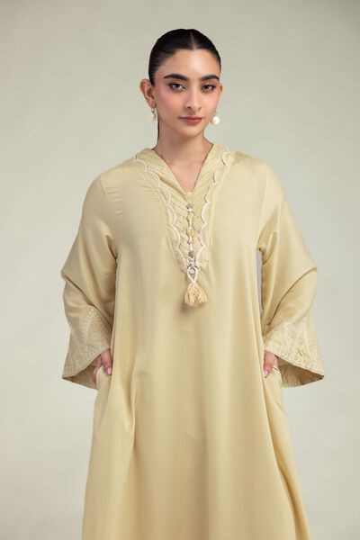 Embroidered | Arabic Lawn | Long Lawn Kurta | USD 35.00