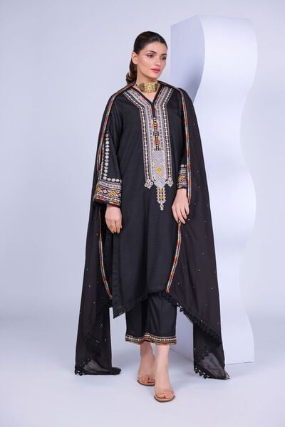 Embroidered | Russian Raw Silk | Kurta | USD 50.00