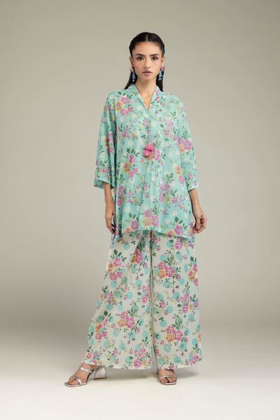 Printed | Cambric | Floral Cambric Pants | USD 25.00