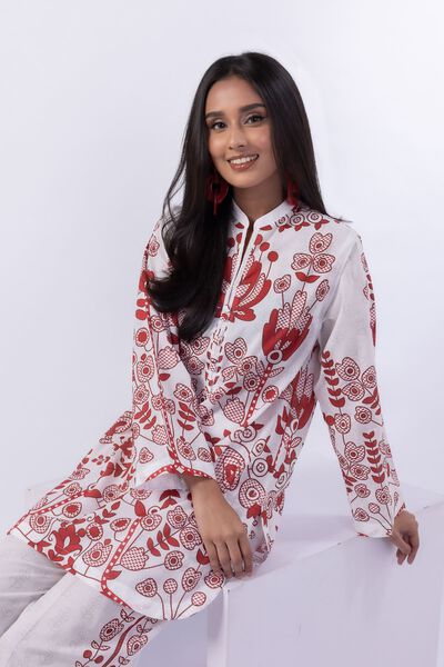Printed | Cambric | Kurta | USD 20.00