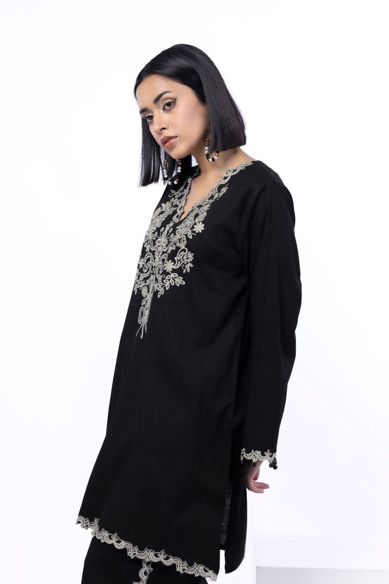 Embroidered | Heavy Textured Cotton | Tailored 2 Piece | Top and Bottom | USD 45.00