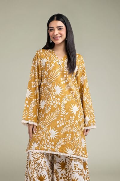 Printed | Cotton Dobby | Floral Cotton Kurta | USD 30.00