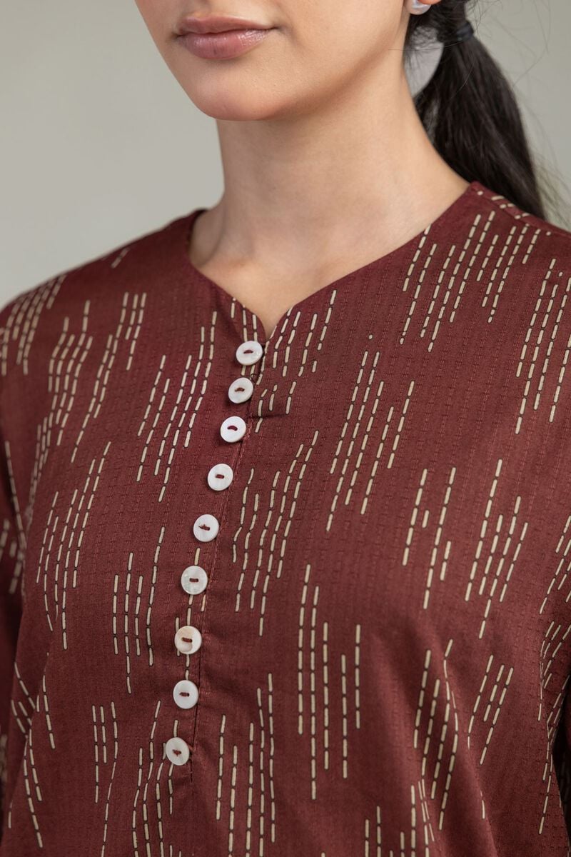 Printed | Cotton Dobby | Cotton Short Kurta | USD 30.00