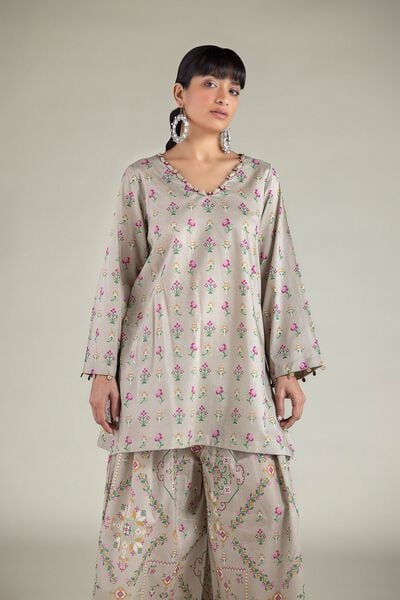 Printed | Cambric | Cambric 2-Piece Tailored | USD 40.00