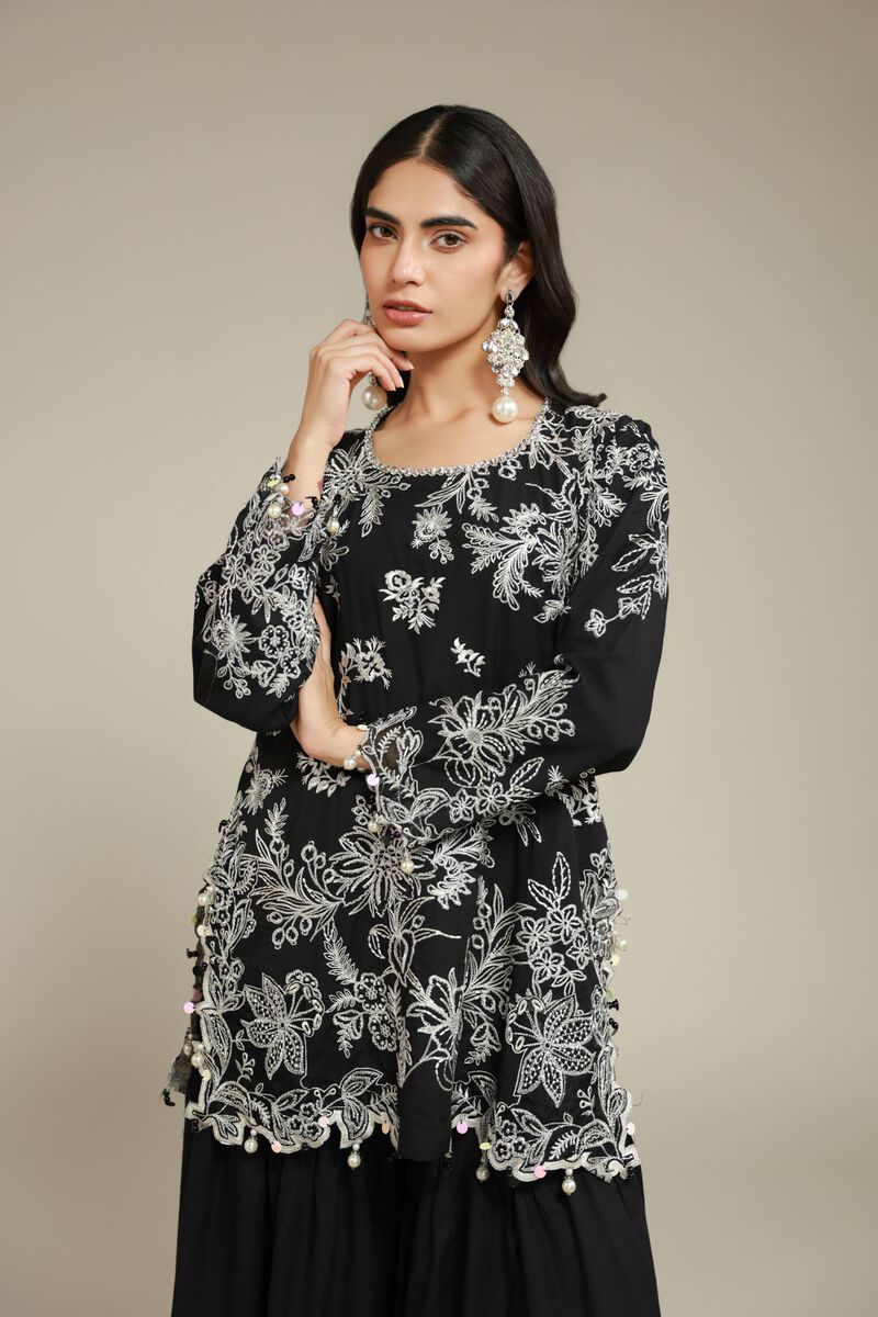 Embroidered | Raw Silk | Kurta | USD 65.00