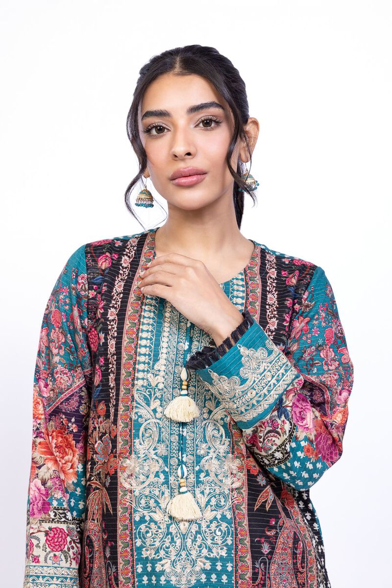 Embroidered | Textured Cotton | Kurta | USD 35.00
