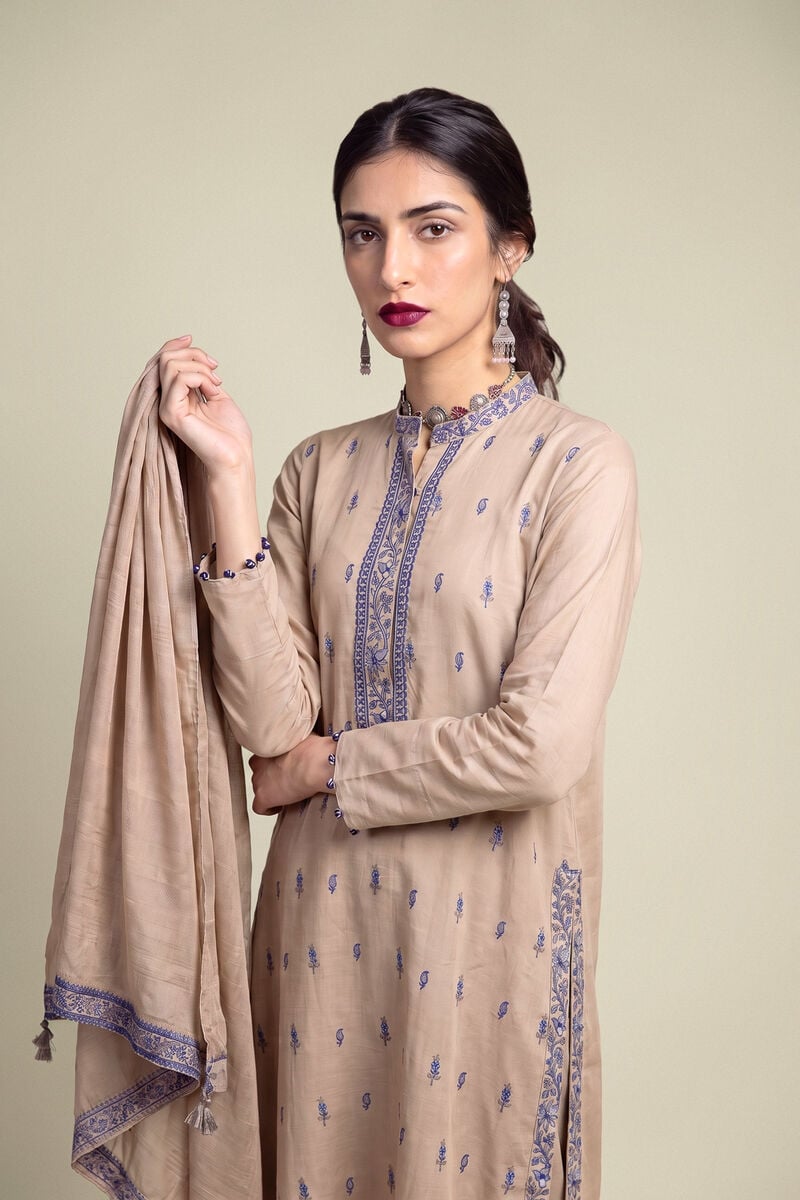 Embroidered | Polyester Silk | Polyester Silk Dupatta | USD 35.00