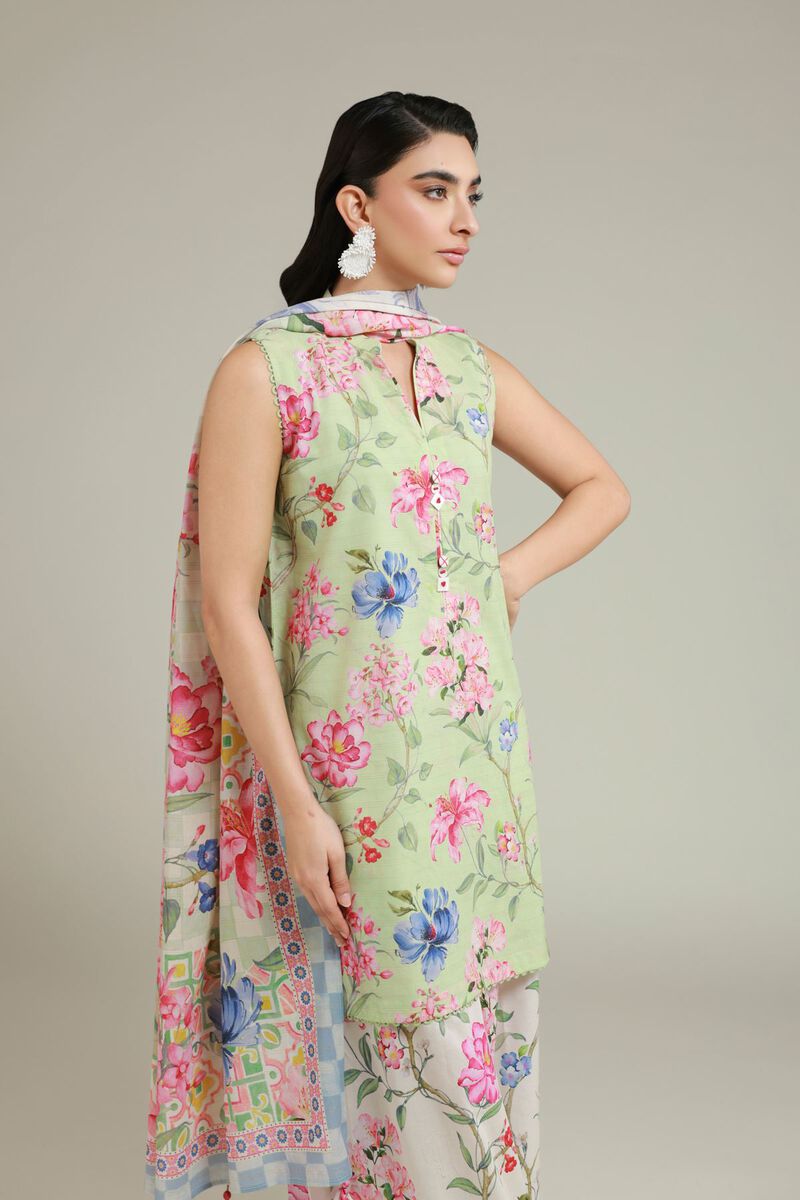 Printed | Messuri | Tailored 3 Piece | USD 60.00