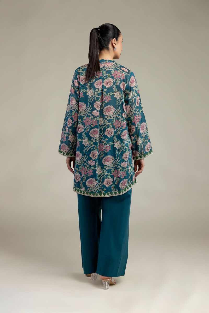 Embroidered | Cambric | Tailored 2-Piece Set | USD 35.00
