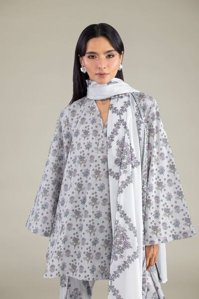 Printed | Cambric | Floral Cambric Kurta | USD 35.00