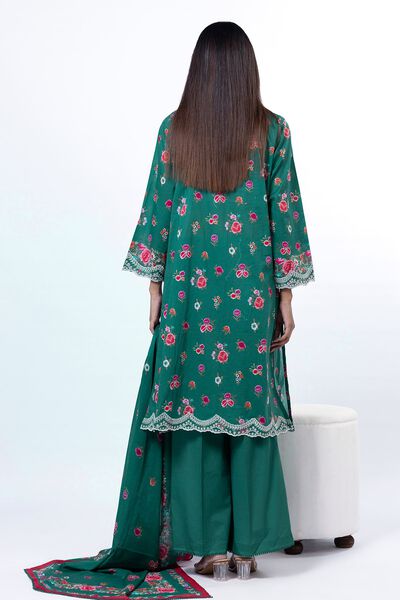 Embroidered | Lawn | Fabrics 3 Piece | USD 12.00